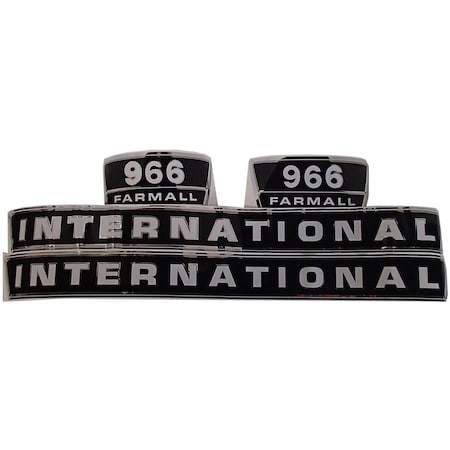 Aftermarket Hood Decal Set Kit Fits International Harvester Fits FARMALL IH Tractor 966 MAE30-0518